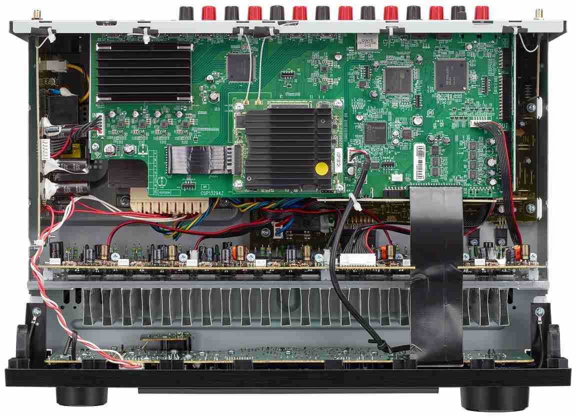 Denon AVC-X2850H zwart - binnenwerk - AV Receiver