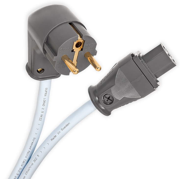 Supra LoRad 2.5 CS-EU/A 3,0 m. - Stroomkabel