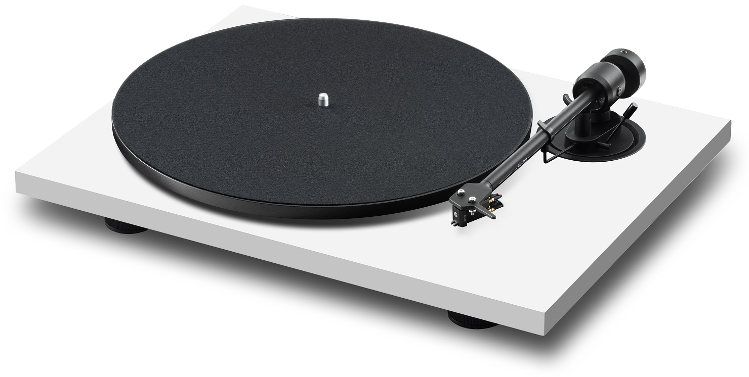 Pro-Ject E1.2 wit satijn - Platenspeler