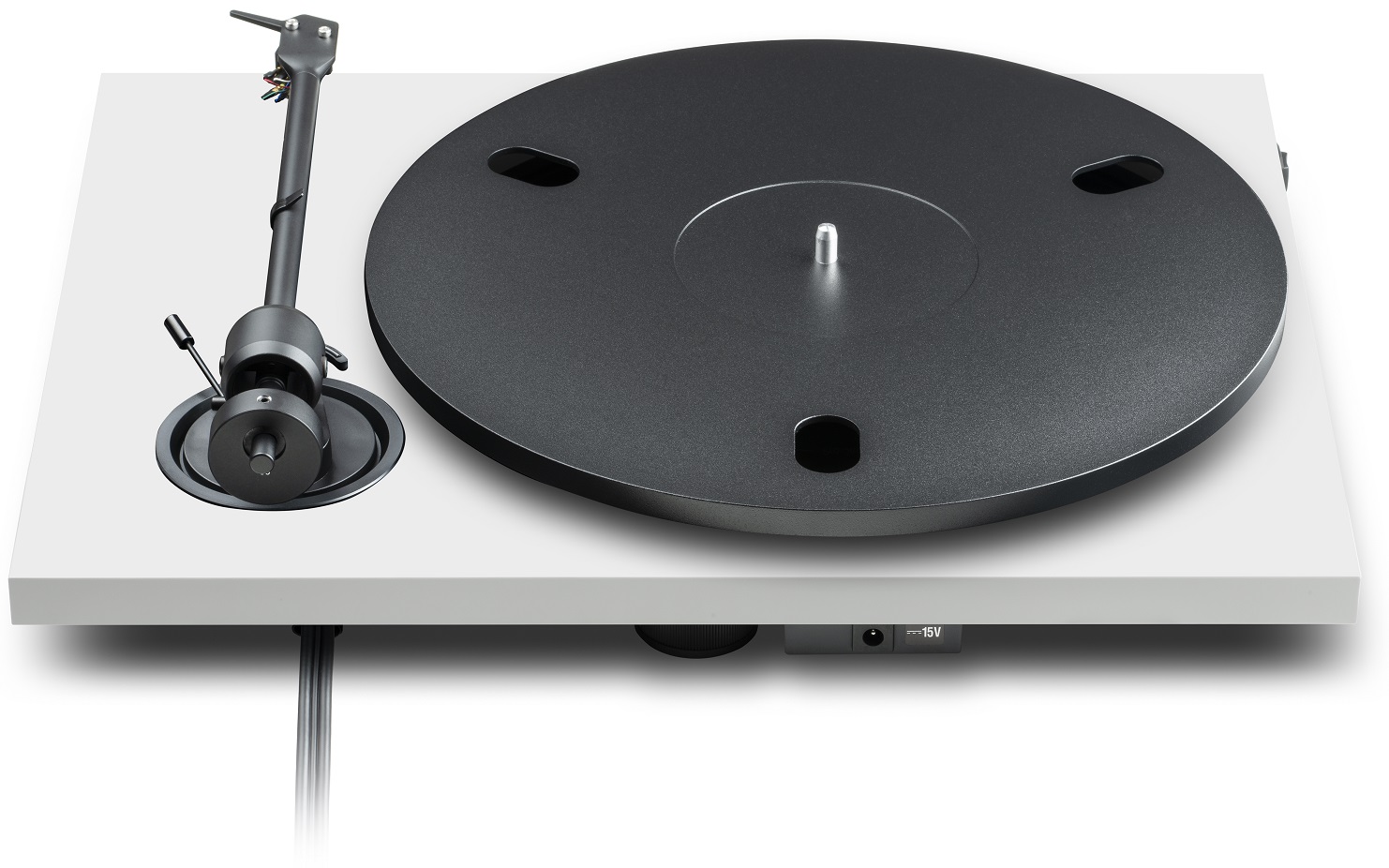 Pro-Ject E1.2 wit satijn - Platenspeler