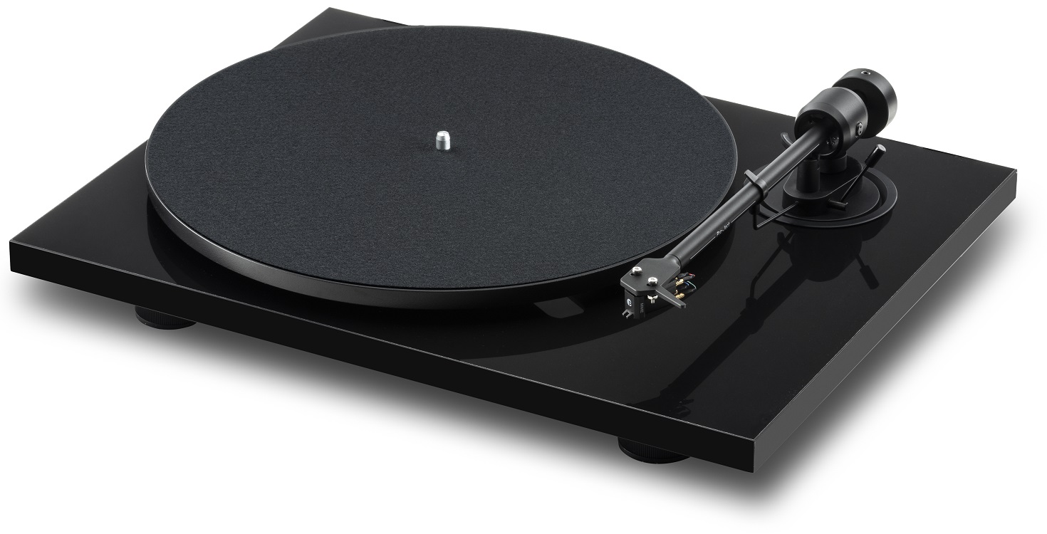 Pro-Ject E1.2 Phono zwart hoogglans - Platenspeler