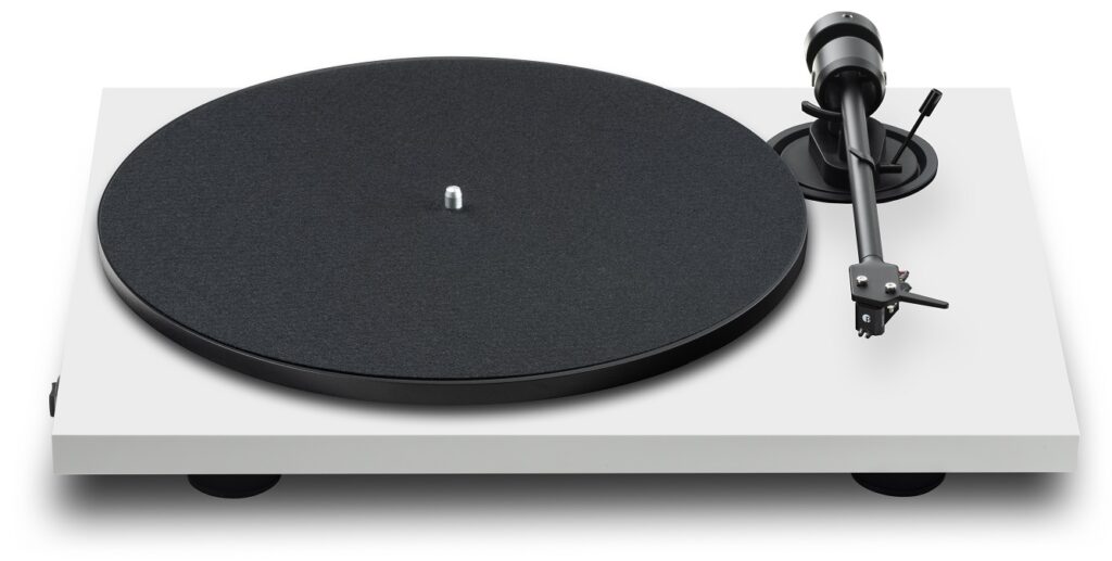 Pro-Ject E1.2 Phono wit satijn - Platenspeler