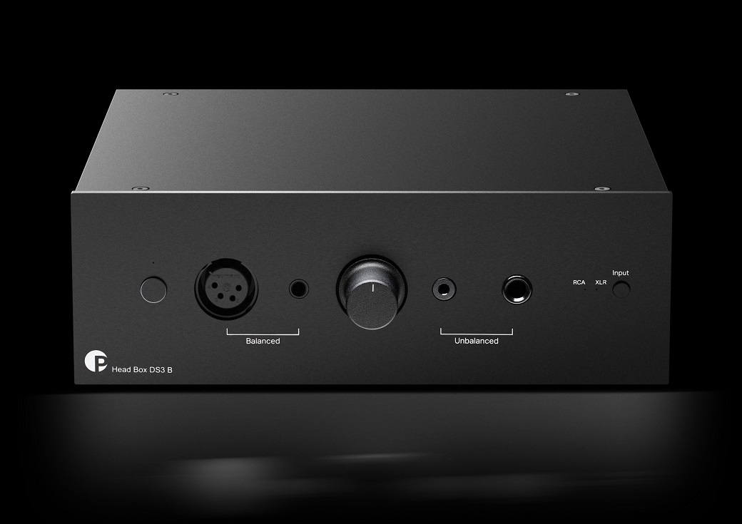 Pro-Ject Head Box DS3 B zwart - Hoofdtelefoon versterker
