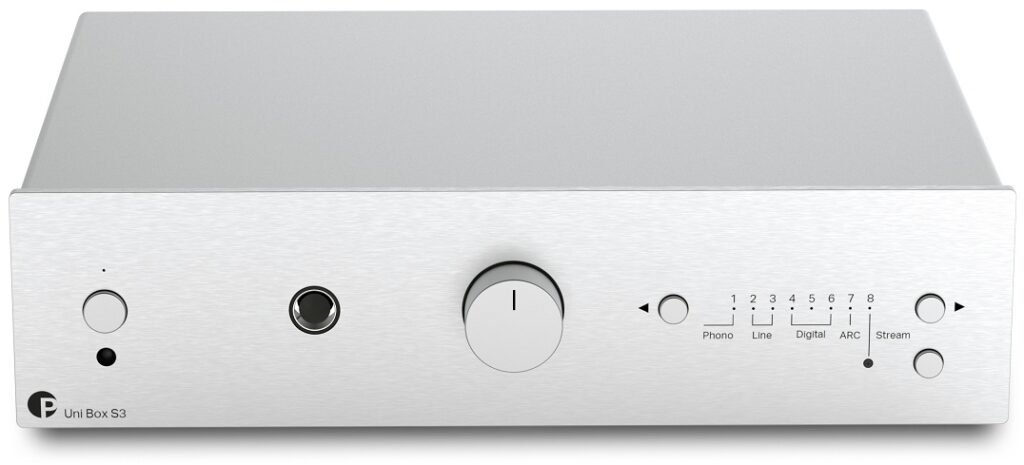 Pro-Ject Uni Box S3 zilver - Stereo receiver