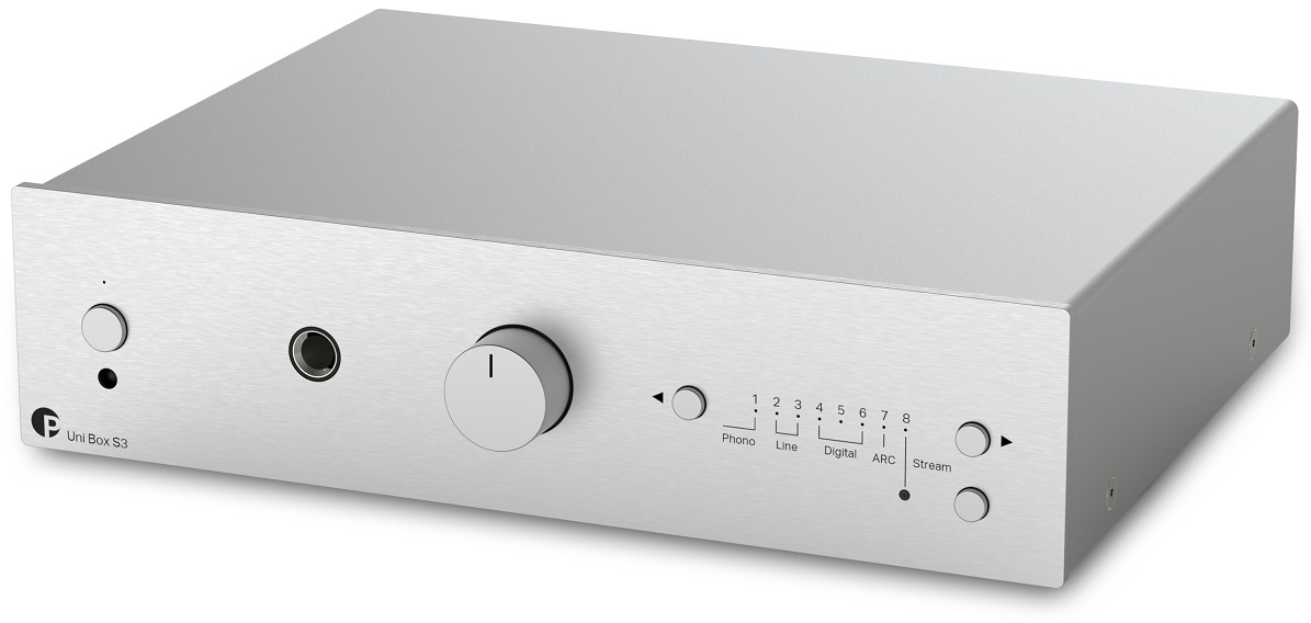 Pro-Ject Uni Box S3 zilver - Stereo receiver