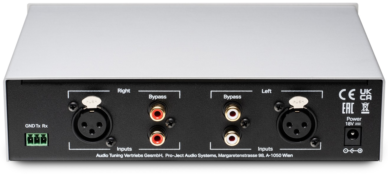 Pro-Ject Head Box S3 B zwart - achterkant - Hoofdtelefoon versterker