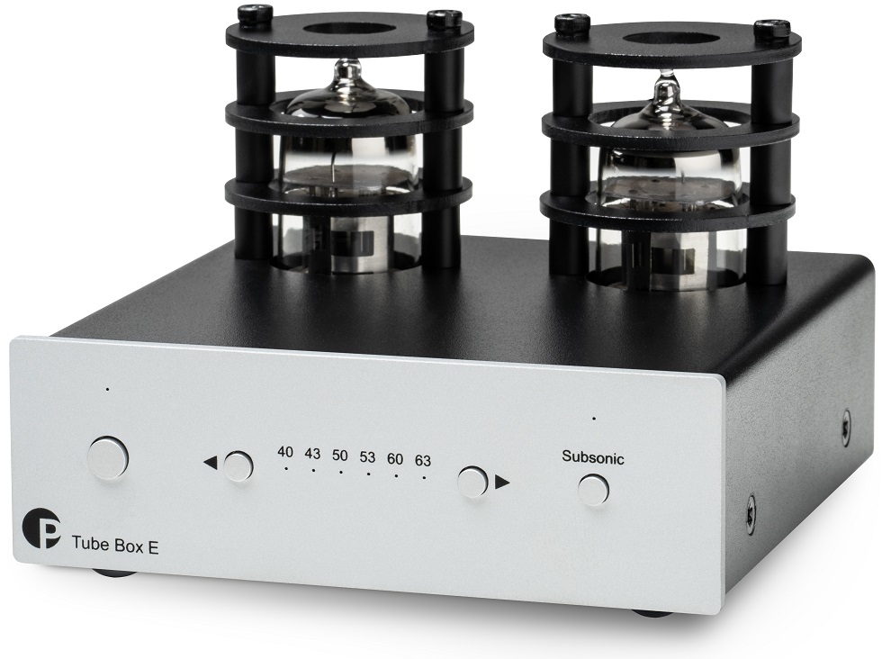 Pro-Ject Tube Box E zilver - Phono voorversterker