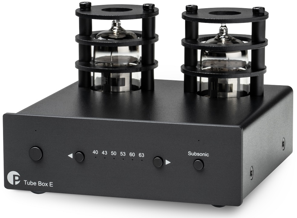 Pro-Ject Tube Box E zwart - Phono voorversterker