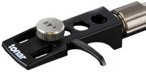 Tonar SME-type DJ Headshell + weights zwart