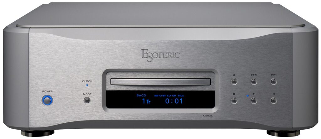 Esoteric K-01XD SE zilver - CD speler