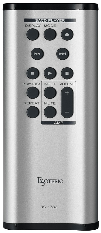 Esoteric K-01XD SE zilver - afstandsbediening - CD speler