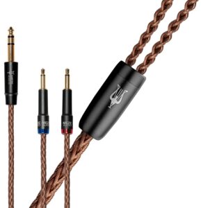 Meze Dual mono 3.5 mm to 6.3 mm copper PCUHD premium cable