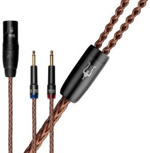 Meze Dual mono 3.5 mm to 4-pin XLR copper PCUHD premium cable