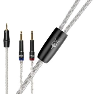 Meze Dual mono 3.5 mm to 2.5 mm silver-pl PCUHD premium cable