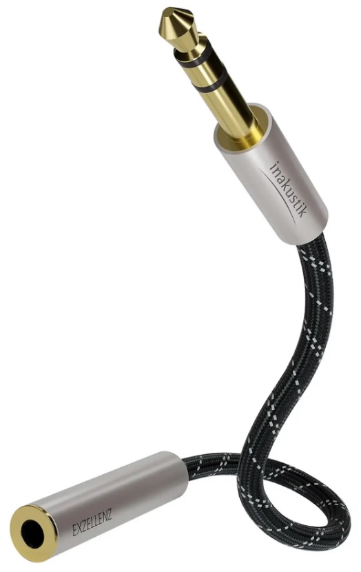 Inakustik Excellence Hoofdtelefoonverleng 3,0 m. - Koptelefoon kabel