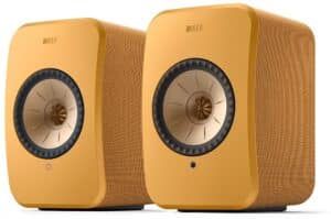 KEF LSX II amber haze