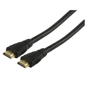 HQ Cable-550G HDMI 1,0 m. zwart - HDMI kabel