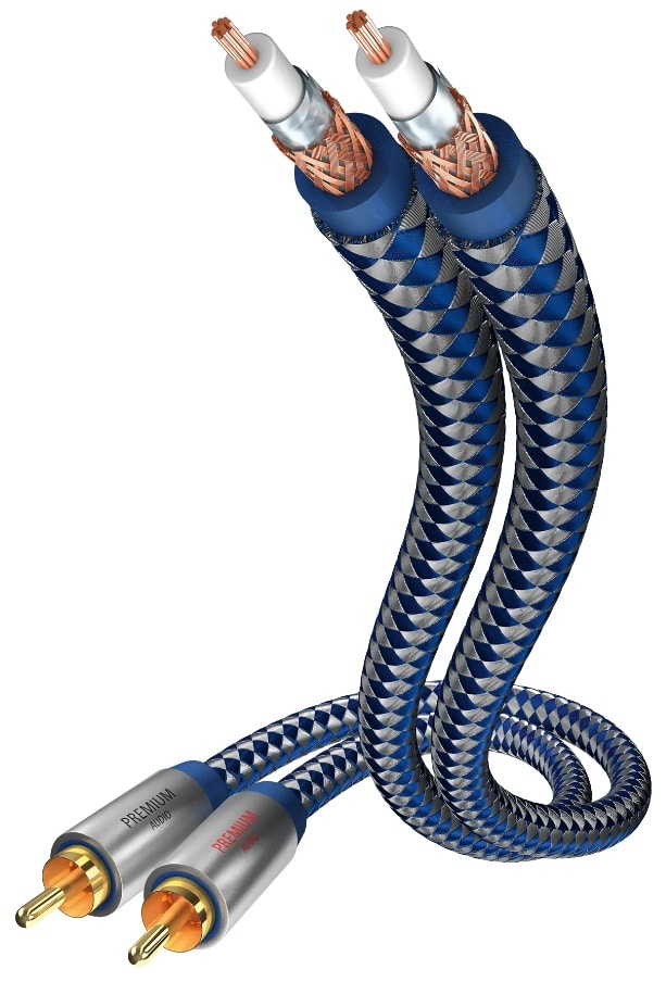 Inakustik Premium NF-RCA 3,0 m. - RCA kabel