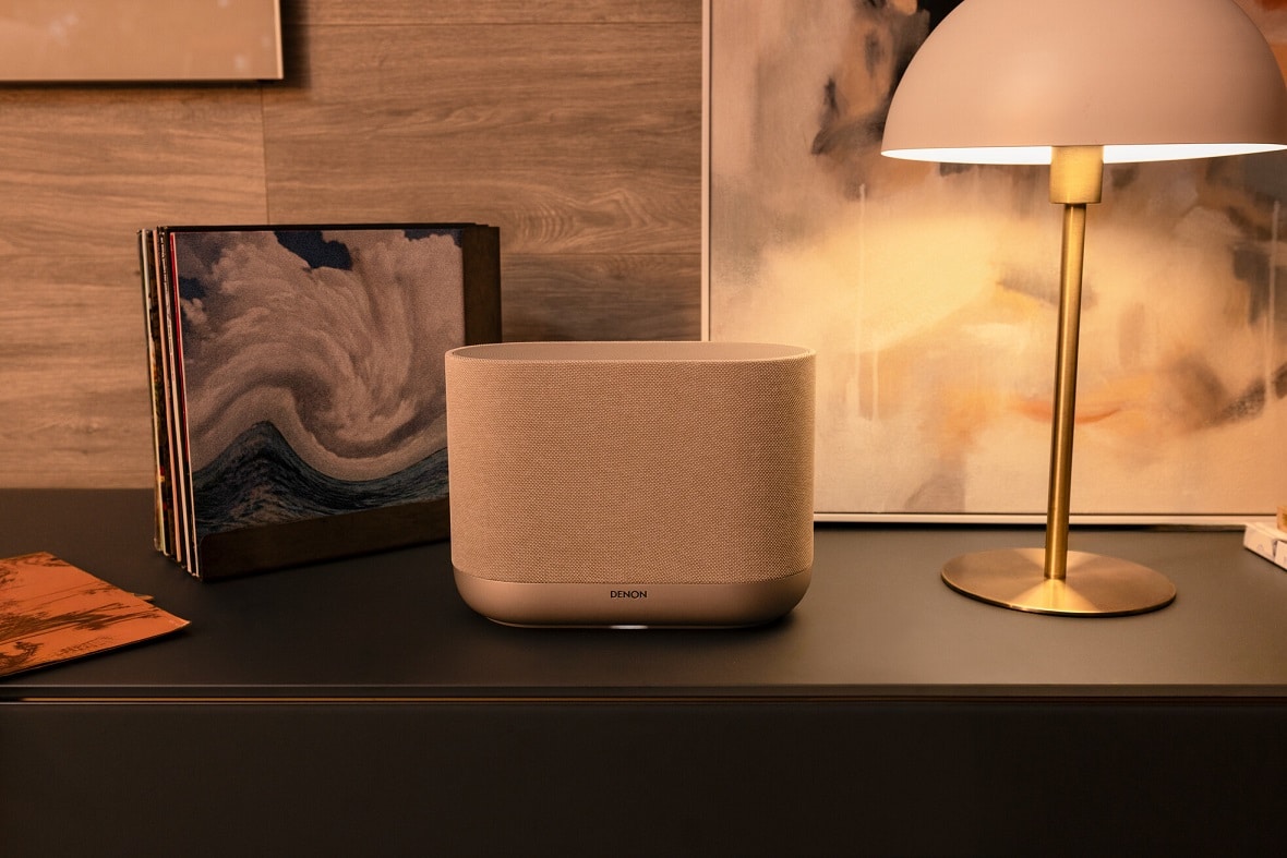 Denon Home 400 zilver - lifestyle - Wifi speaker