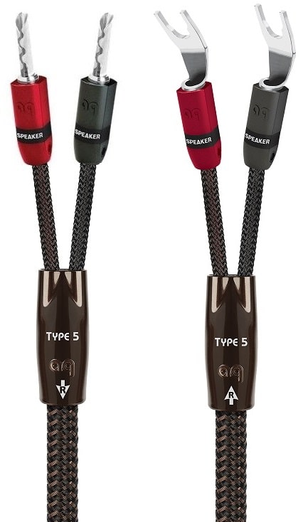 AudioQuest Type 5 Full-Range b/s 2,0 m. - Luidsprekerkabel