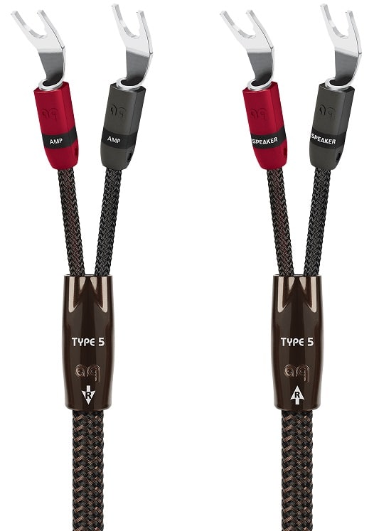 AudioQuest Type 5 Full-Range s/s 3,0 m. - Luidsprekerkabel