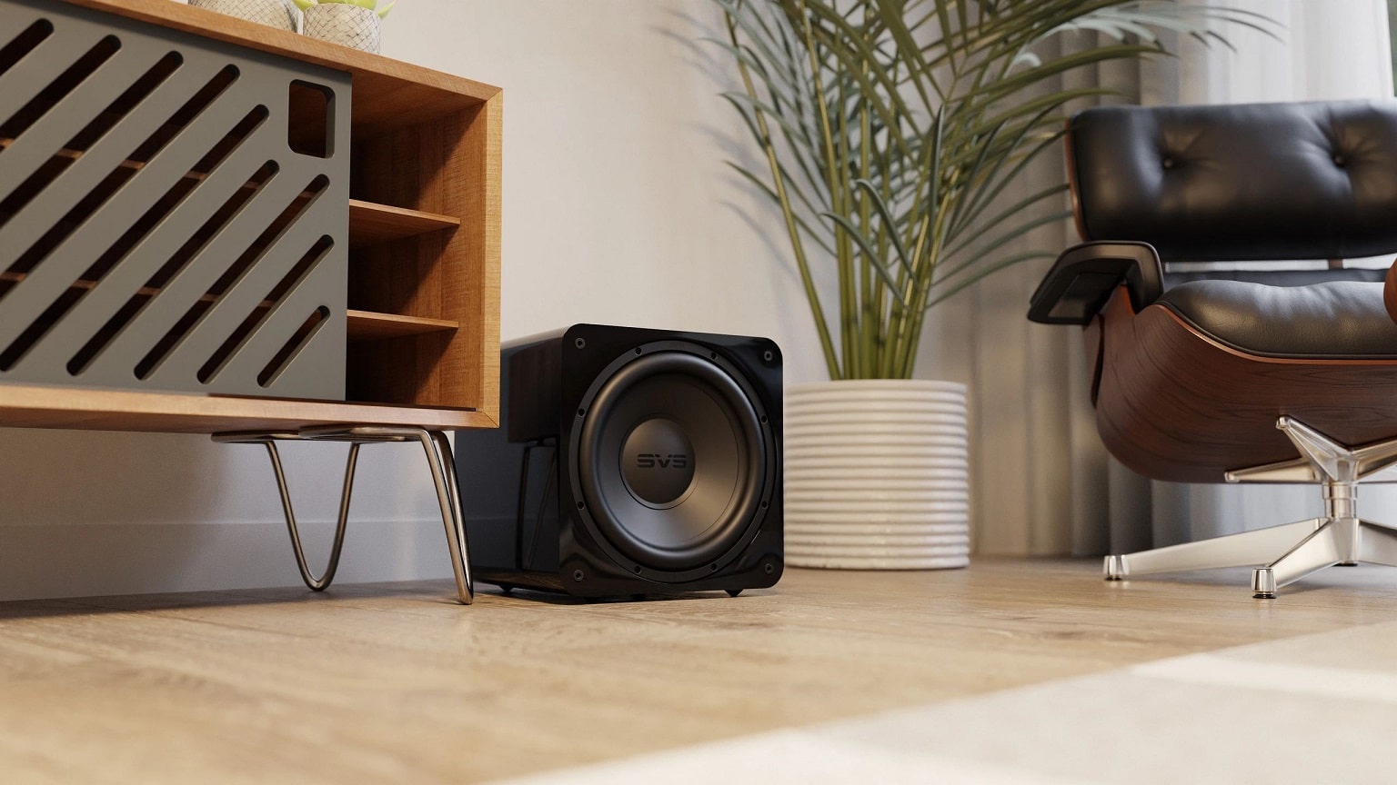 SVS SB-1000 Pro zwart hoogglans - lifestyle - Subwoofer