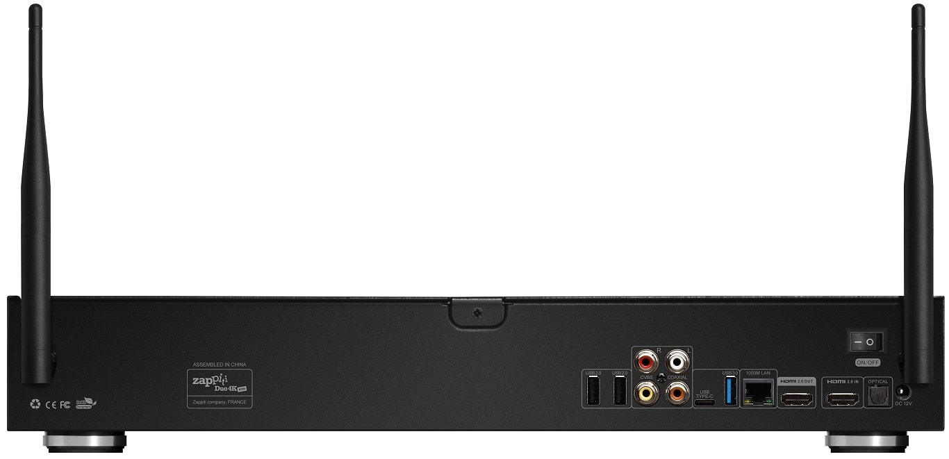 Zappiti Duo 4K HDR - Mediaspeler