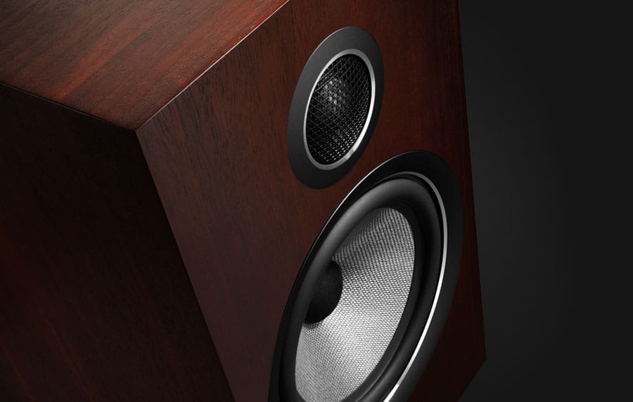 Bowers & Wilkins 707 S2 rosenut - beauty - Boekenplank speaker