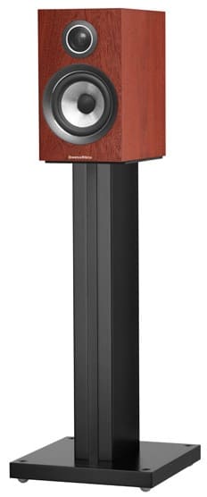 Bowers & Wilkins 707 S2 rosenut - op standaard zonder grill - Boekenplank speaker