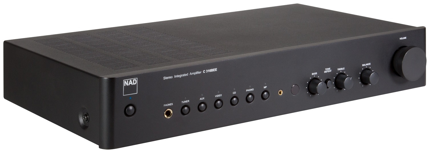 NAD C 316BEE V2 graphite - Stereo versterker