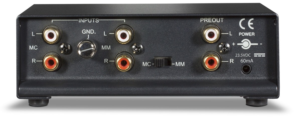 NAD PP 2e - achterkant - Phono voorversterker