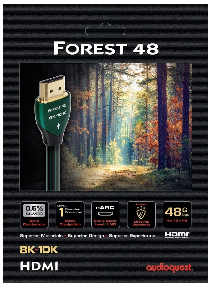 AudioQuest HDMI Forest 48 3,0 m. - HDMI kabel