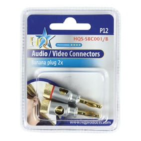 HQ Banaanstekker verguld - Banaanstekker