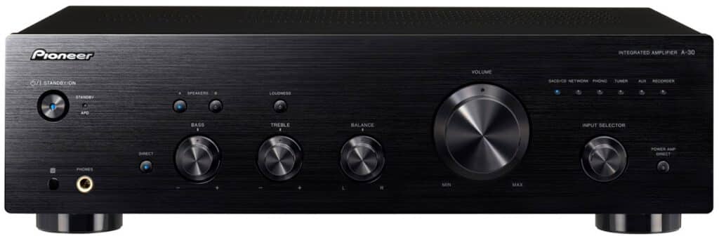 Pioneer A-30 zwart - Stereo versterker