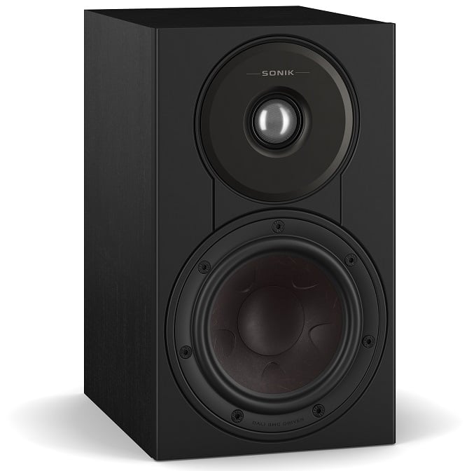 Dali Sonik 1 zwart - Boekenplank speaker