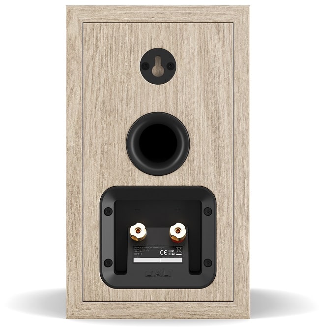 Dali Sonik 1 eiken - achterkant - Boekenplank speaker
