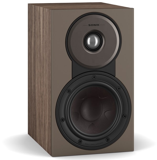 Dali Sonik 1 walnoot - Boekenplank speaker