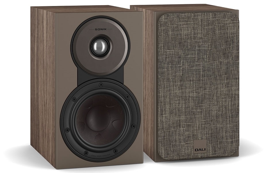 Dali Sonik 1 walnoot - paar - Boekenplank speaker