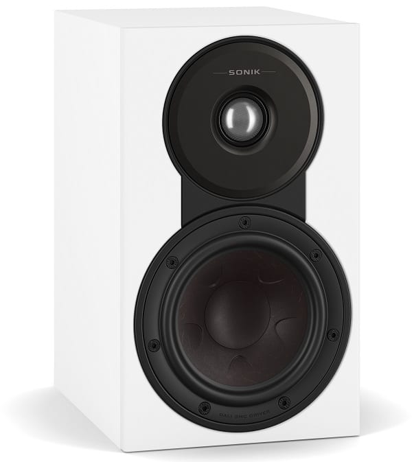 Dali Sonik 1 wit - Boekenplank speaker