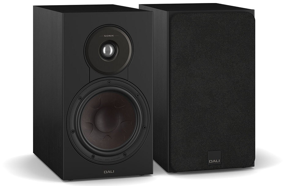 Dali Sonik 3 zwart - paar - Boekenplank speaker