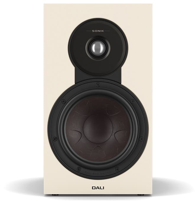 Dali Sonik 3 eiken - frontaanzicht zonder grill - Boekenplank speaker