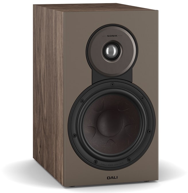 Dali Sonik 3 walnoot - Boekenplank speaker