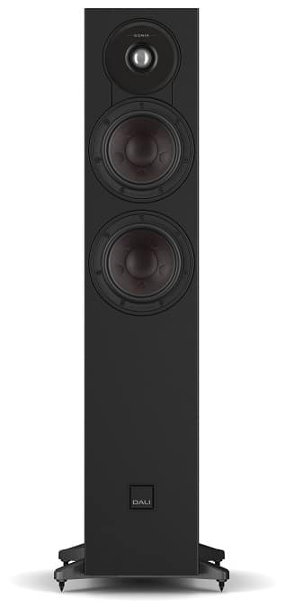 Dali Sonik 5 zwart - frontaanzicht zonder grill - Zuilspeaker