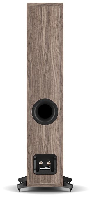 Dali Sonik 5 walnoot - achterkant - Zuilspeaker