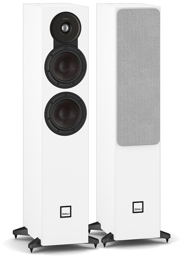 Dali Sonik 5 wit - paar - Zuilspeaker