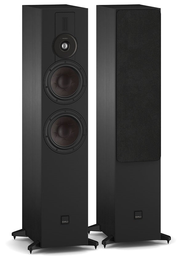 Dali Sonik 7 zwart - paar - Zuilspeaker