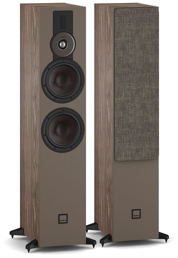 Dali Sonik 7 walnoot - paar - Zuilspeaker