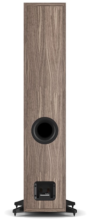 Dali Sonik 7 walnoot - achterkant - Zuilspeaker