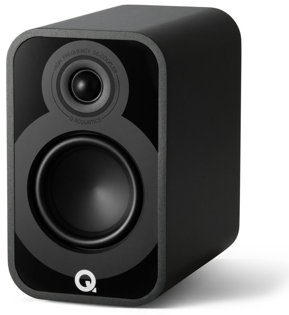 Q Acoustics 5010 zwart - Boekenplank speaker
