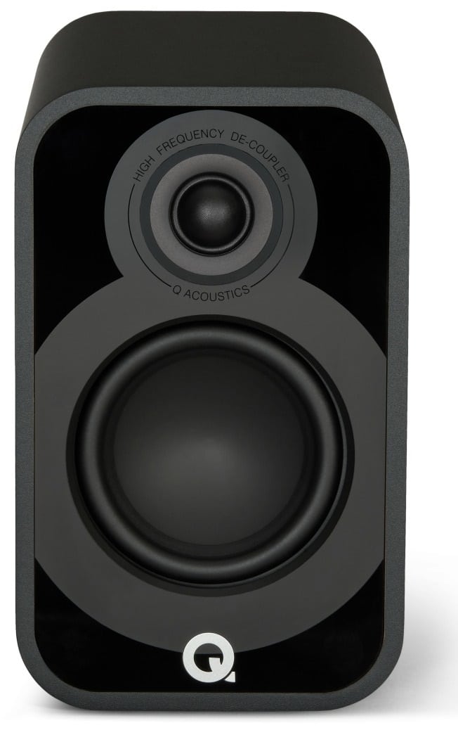 Q Acoustics 5010 zwart - Boekenplank speaker